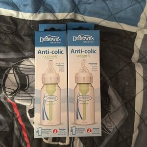 Dr Browns anti-colic baby bottles (sold together)